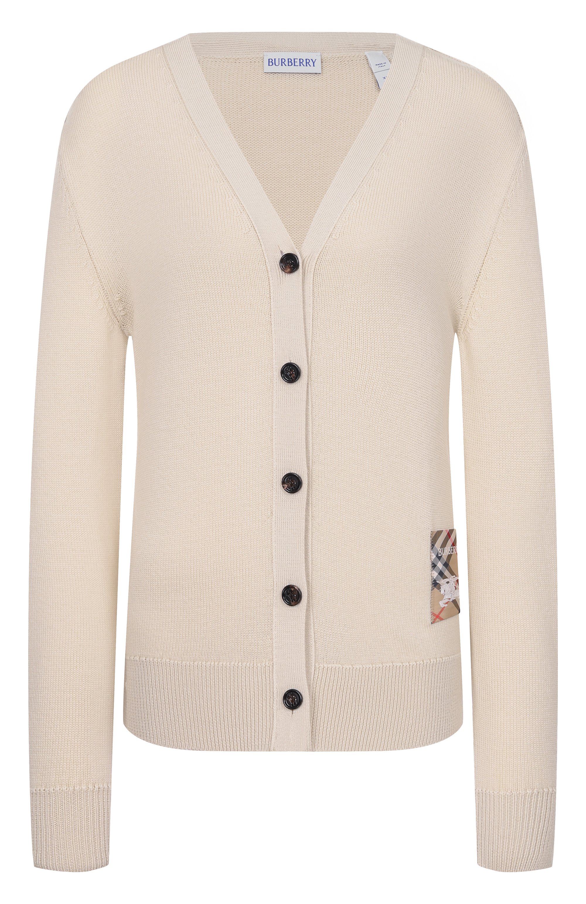 Шерстяной кардиган BURBERRY, арт. 8102690, фото 1