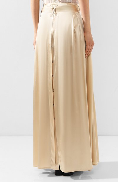 Шелковая юбка ANN DEMEULEMEESTER кремового цвета по цене 164000 руб., арт. 2001-1750-P-108-020, фото 4 Шелковая юбка ANN DEMEULEMEESTER, арт. 2001-1750-P-108-020, фото 4