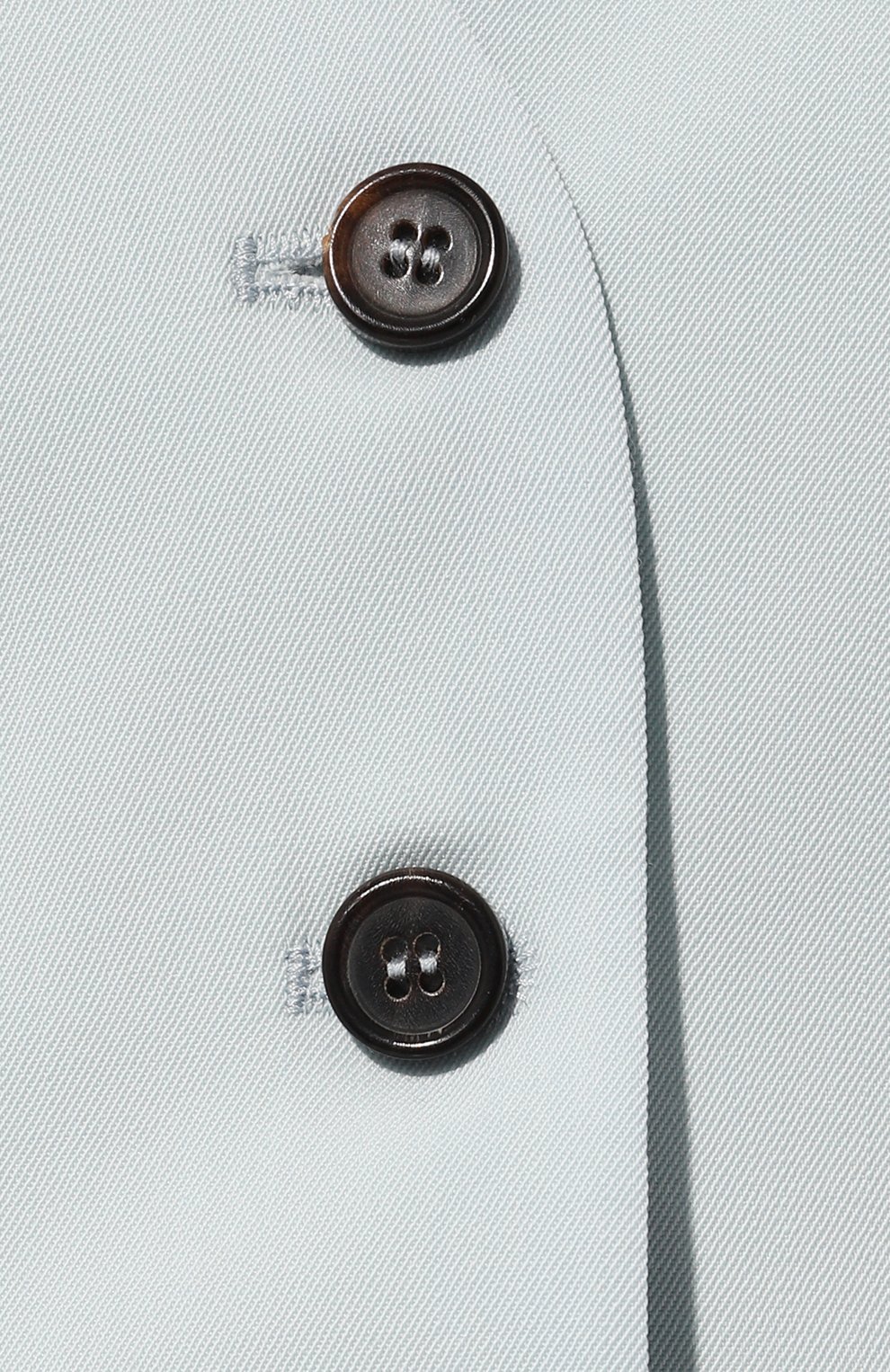 Шерстяной жилет NOBLE&BRULEE голубого цвета по цене 55000 руб., арт. NB70/2023/4, фото 5 Шерстяной жилет NOBLE&BRULEE, арт. NB70/2023/4, фото 5