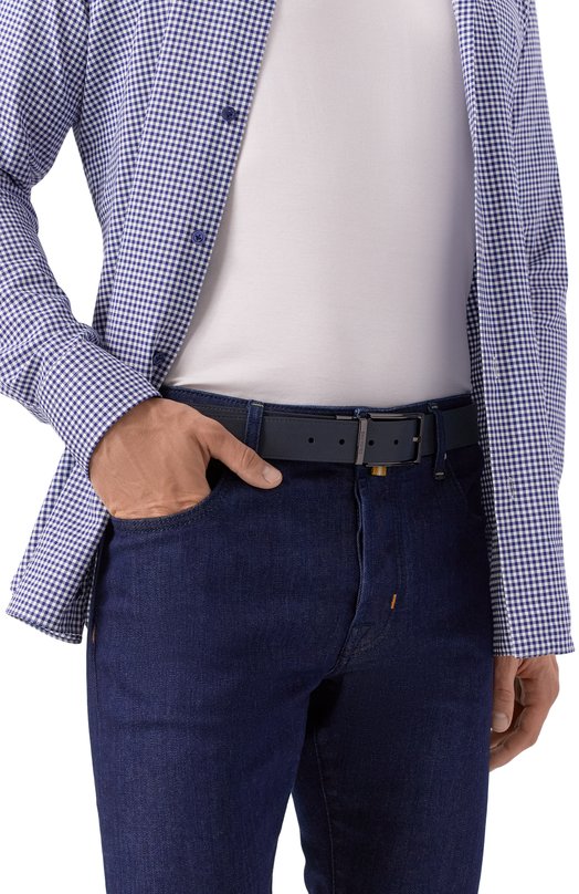 Двусторонний ремень Dirk Bikkembergs BKCU00178M Чёрный  BKCU00178M Фото 3