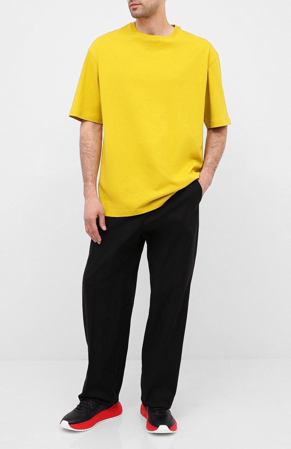 Хлопковая футболка BOTTEGA VENETA, арт. 625982/VF1U0, фото 2