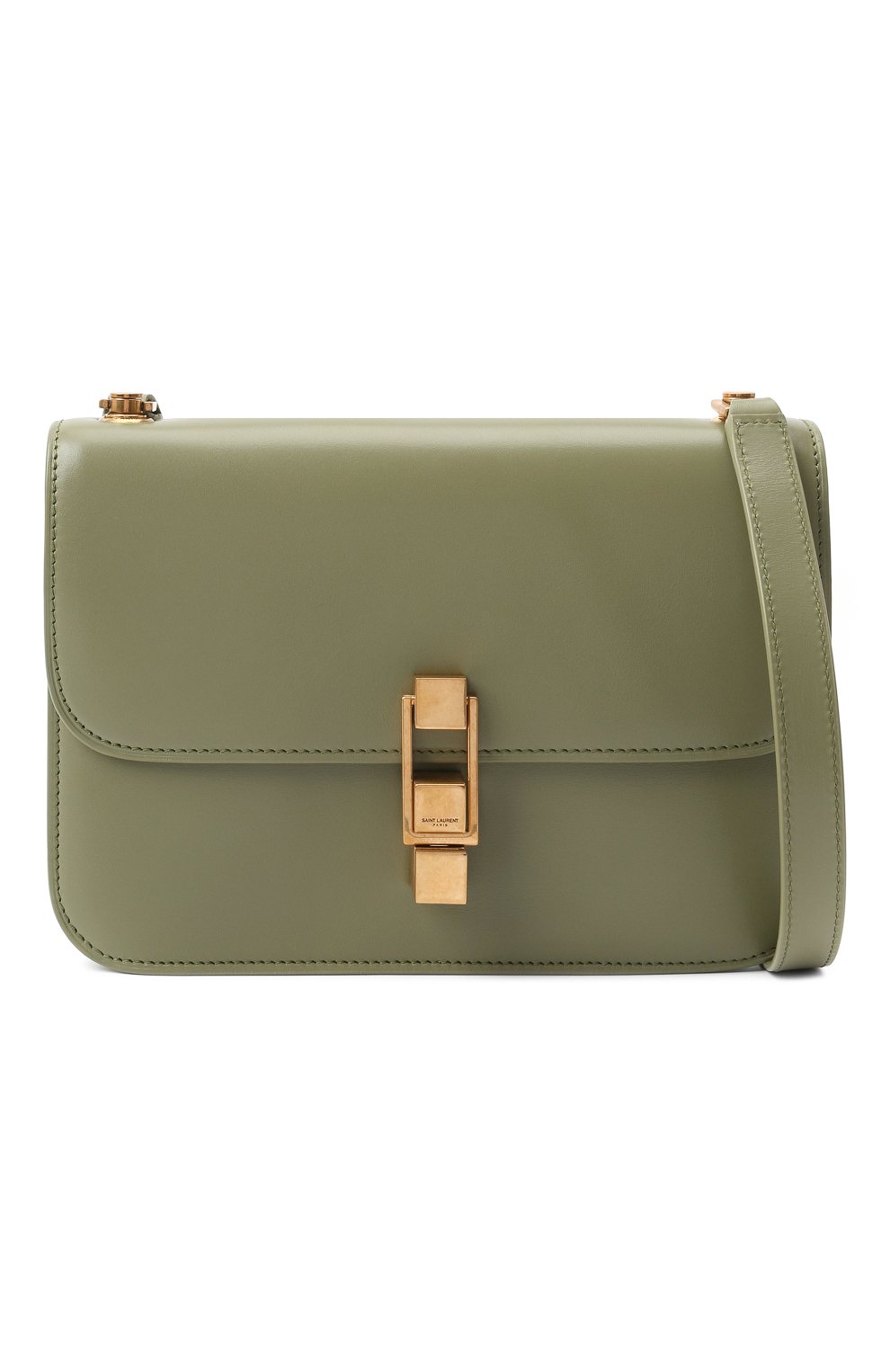 Сумка carre SAINT LAURENT оливкового цвета по цене 361500 руб., арт. 633214/1YF0W, фото 6 Сумка carre SAINT LAURENT, арт. 633214/1YF0W, фото 6