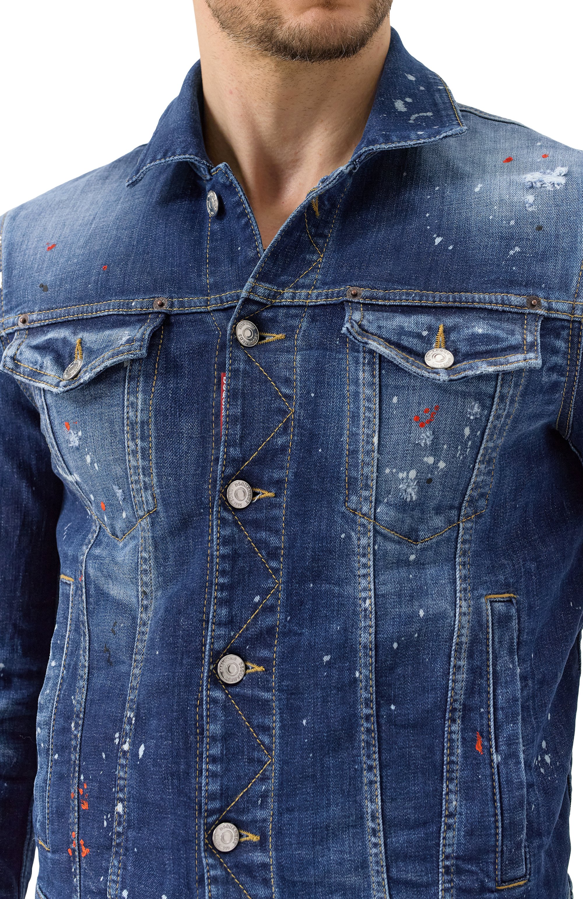 Джинсовая куртка DSQUARED2, арт. S74AM1563/S30664, фото 5