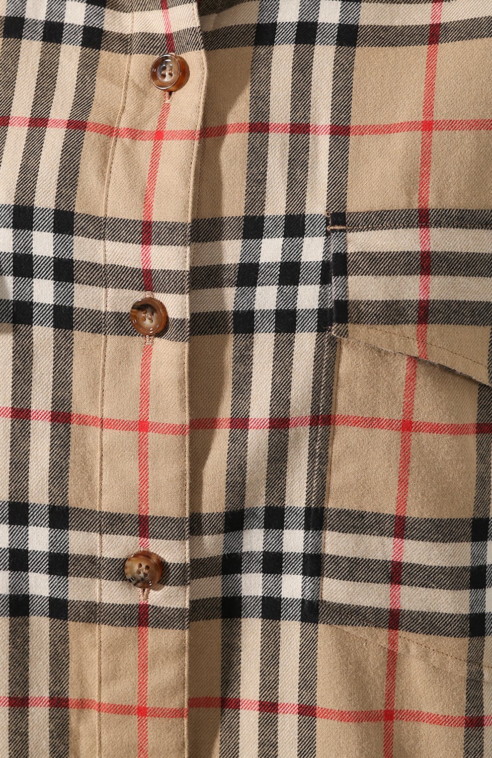 Хлопковая рубашка BURBERRY, арт. 8021051, фото 5