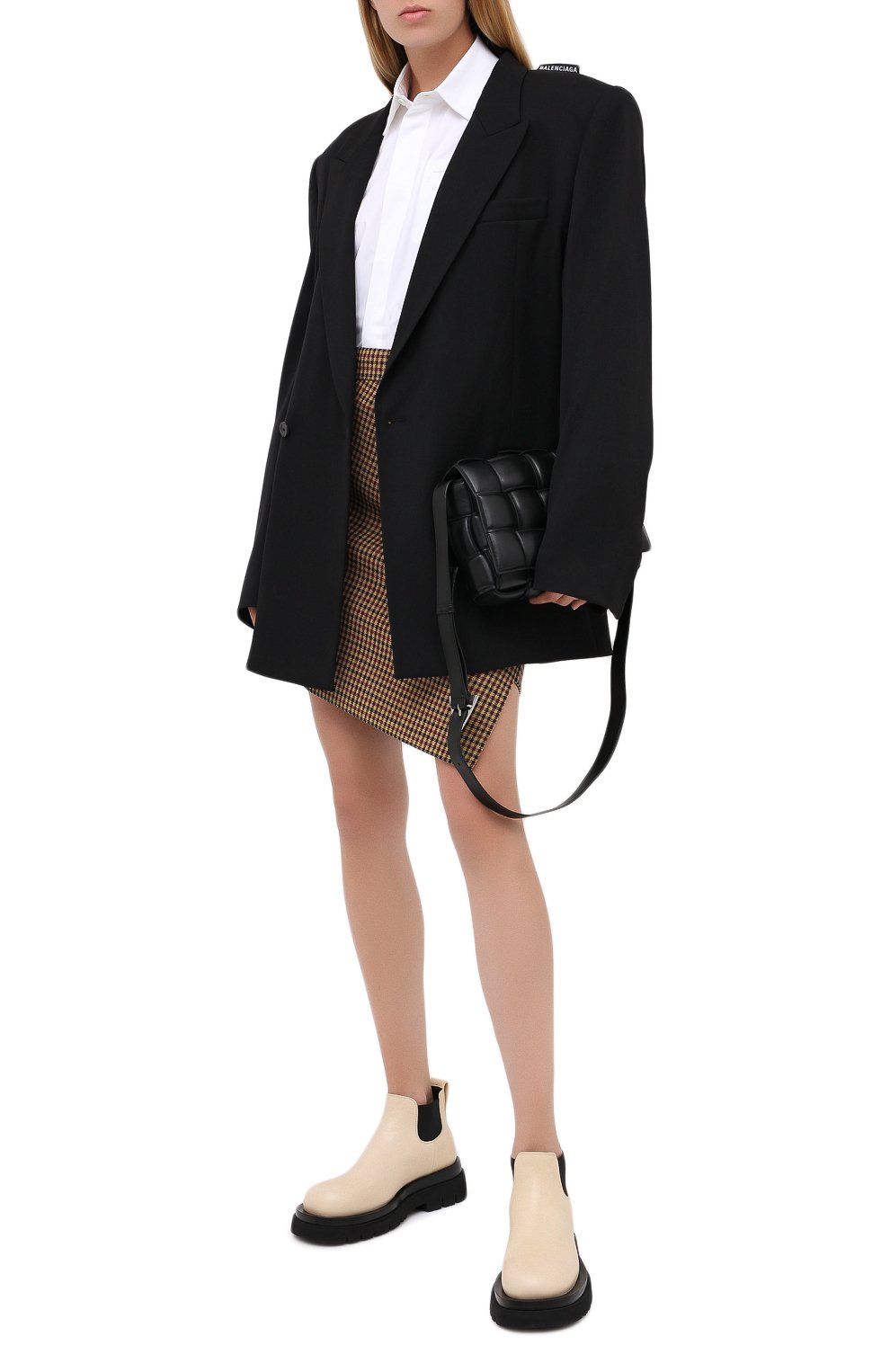 Шерстяная юбка BALENCIAGA, арт. 621416/TIU11, фото 3