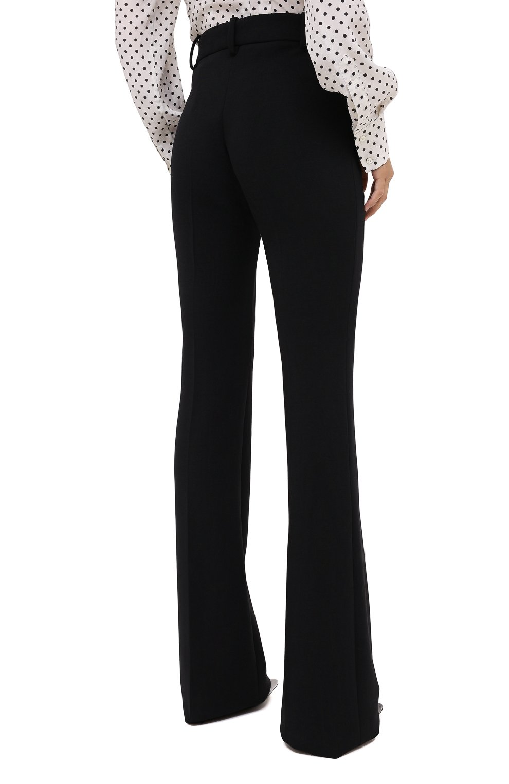 Шерстяные расклешенные брюки со стрелками TOM FORD, арт. PAW159-FAX431, фото 5