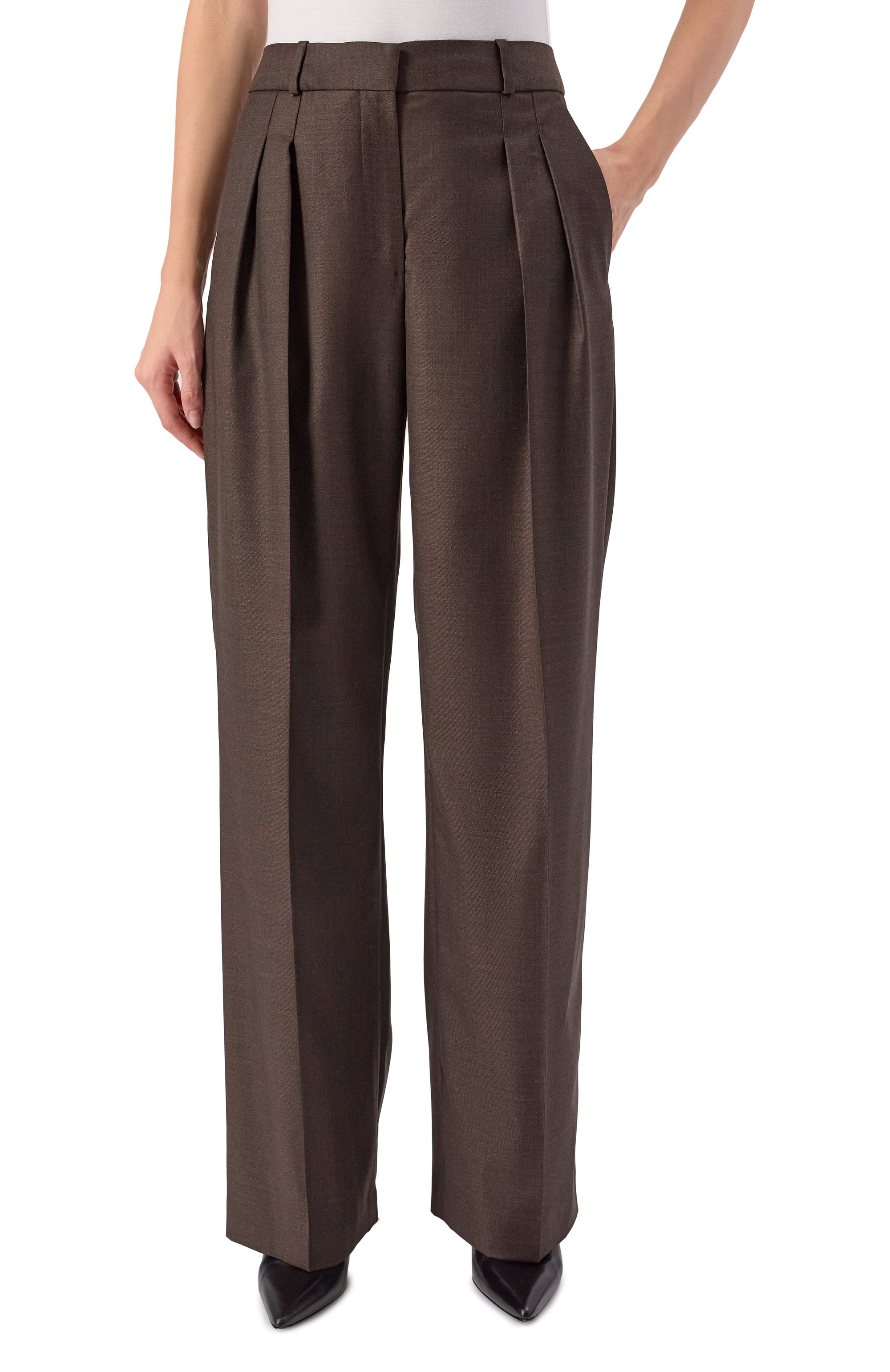 Шерстяные брюки LOULOU DE SAISON, арт. SBIRU LDS, фото 3