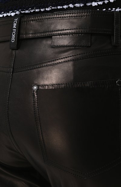 Кожаные брюки TOM FORD, арт. PAL647-LEX181, фото 5