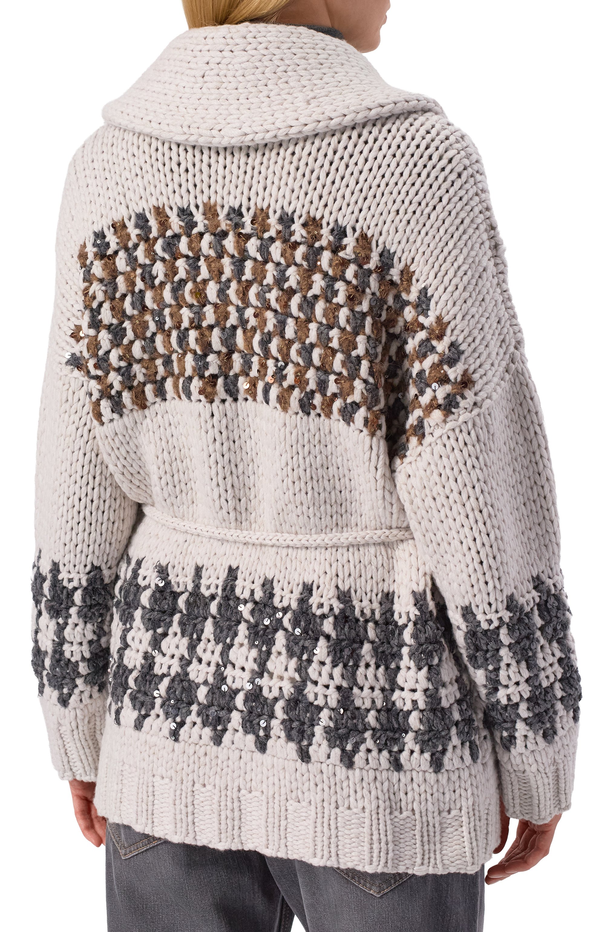 Кашемировый кардиган BRUNELLO CUCINELLI, арт. M52638506, фото 4