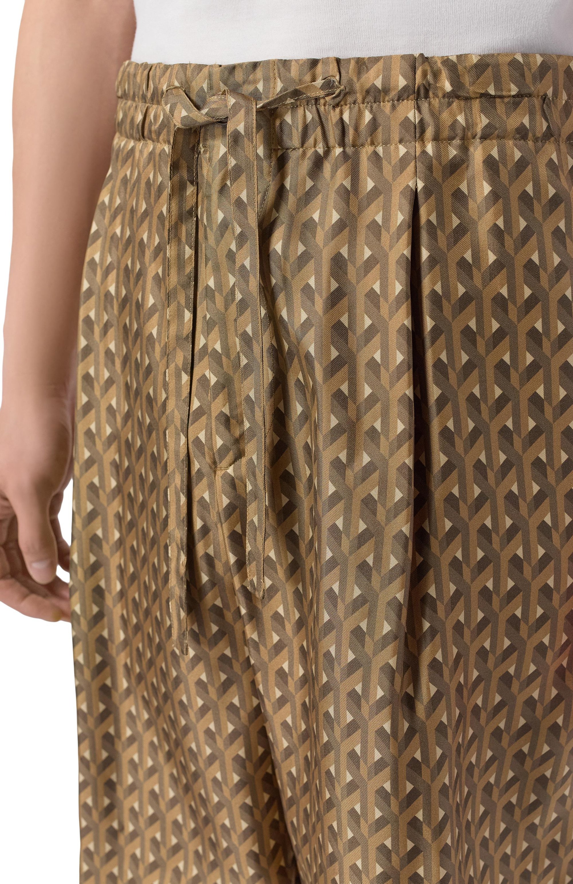 Шелковые шорты MVST, арт. M26.2PM.T021/F128 TWILL PRINT, фото 5