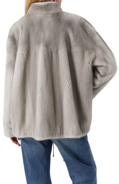 Шуба из норки MVST, арт. FTRBKZ-Y406V/F1165, фото 4