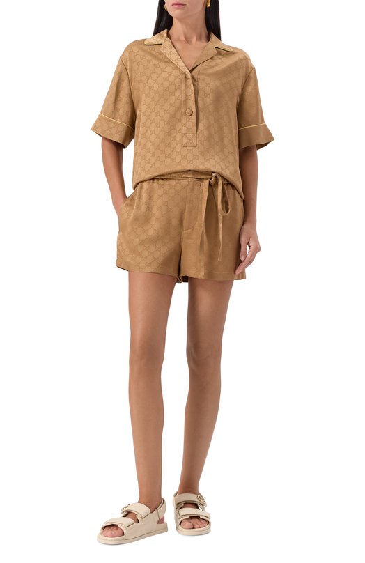 Поло Gucci 814927/ZAQKJ Бежевый  814927/ZAQKJ Фото 2