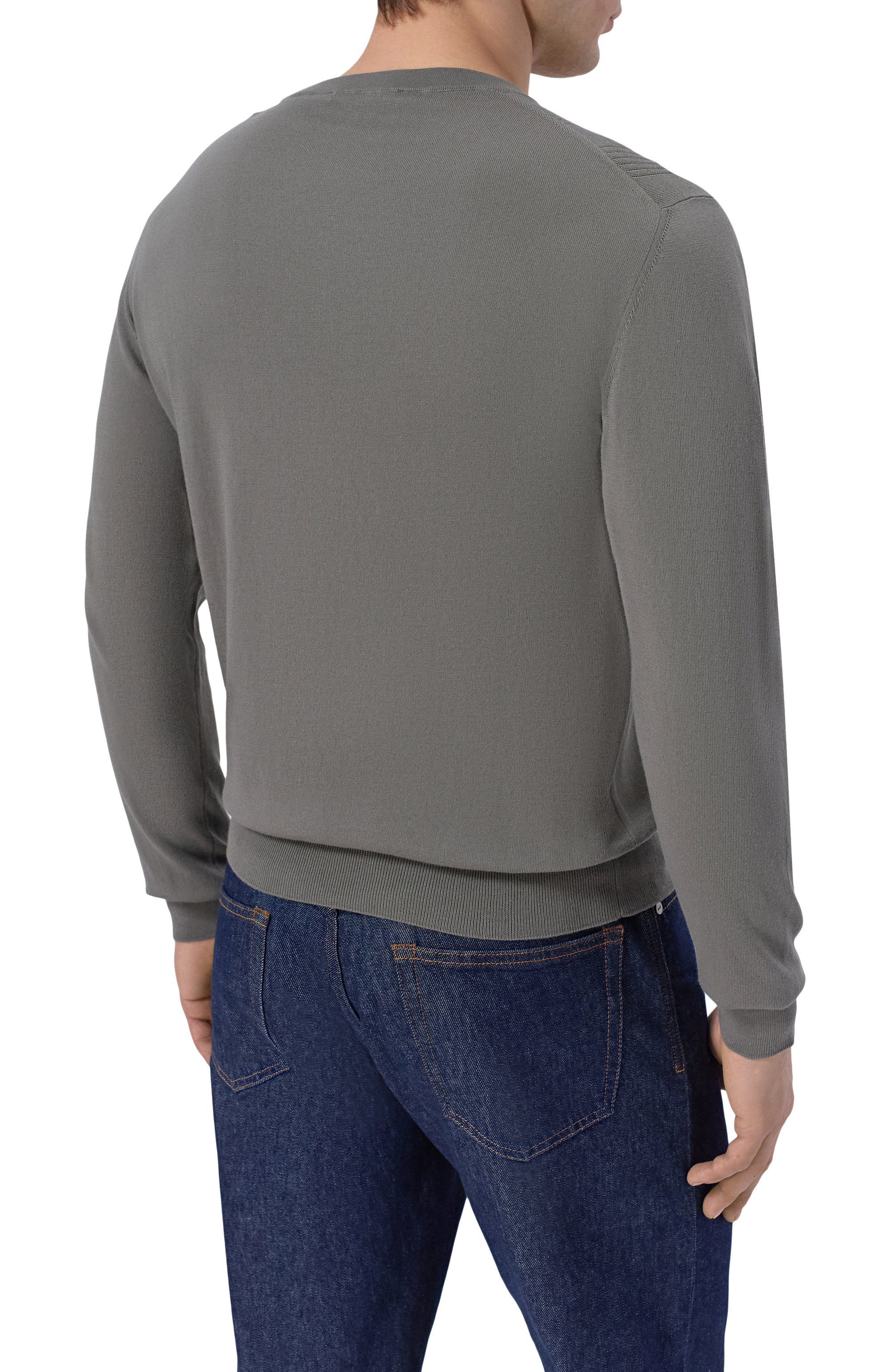 Хлопковый джемпер CORNELIANI, арт. 27M58A/2725109, фото 4