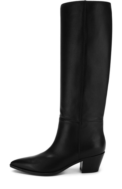 Кожаные сапоги daenerys на устойчивом каблуке GIANVITO ROSSI, арт. G80678.45CU0.PL0NER0, фото 3