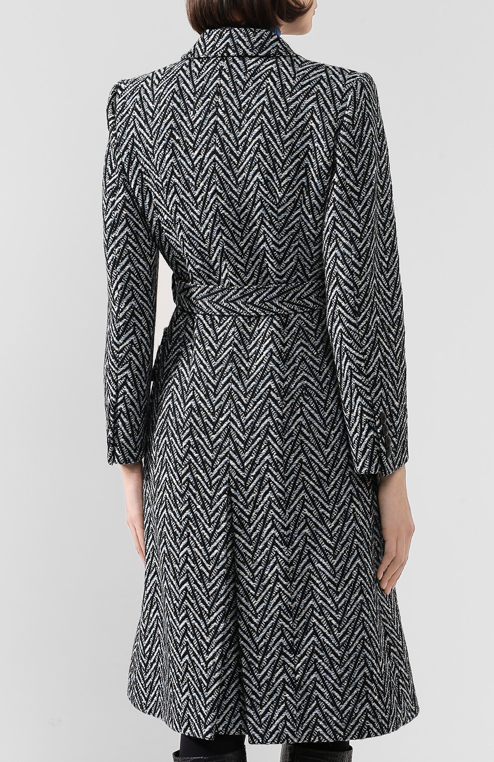 Шерстяное пальто GIVENCHY синего цвета по цене 341000 руб., арт. BWC05K12BA, фото 4 Шерстяное пальто GIVENCHY, арт. BWC05K12BA, фото 4