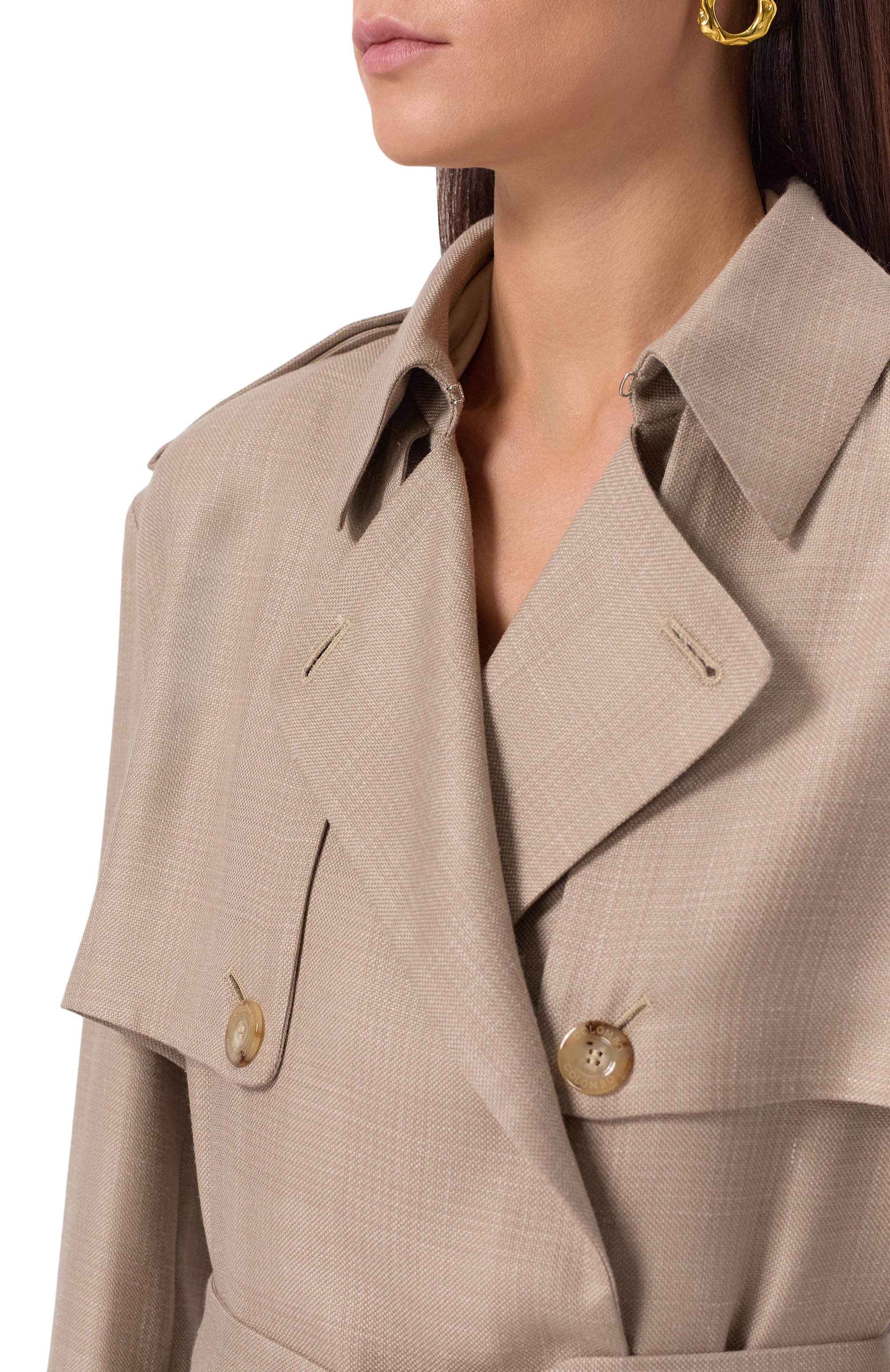 Тренч из кашемира и шелка COLOMBO, арт. GC00500/F/77529-23, фото 5