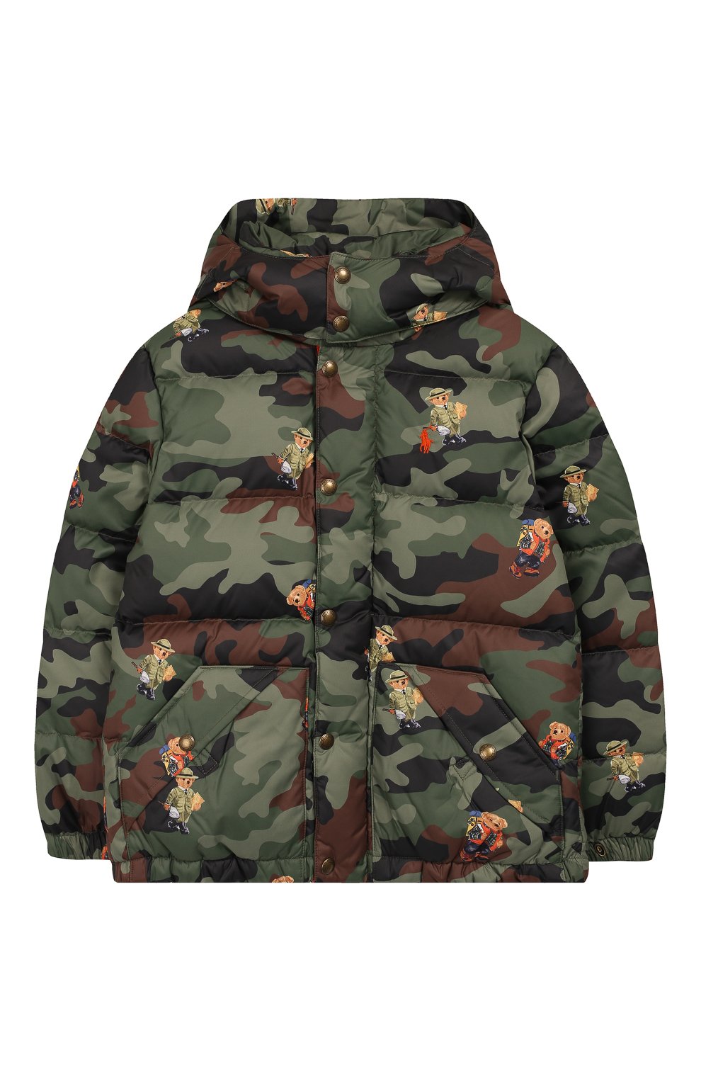 Пуховая куртка с капюшоном POLO RALPH LAUREN, арт. 323746846, фото 1