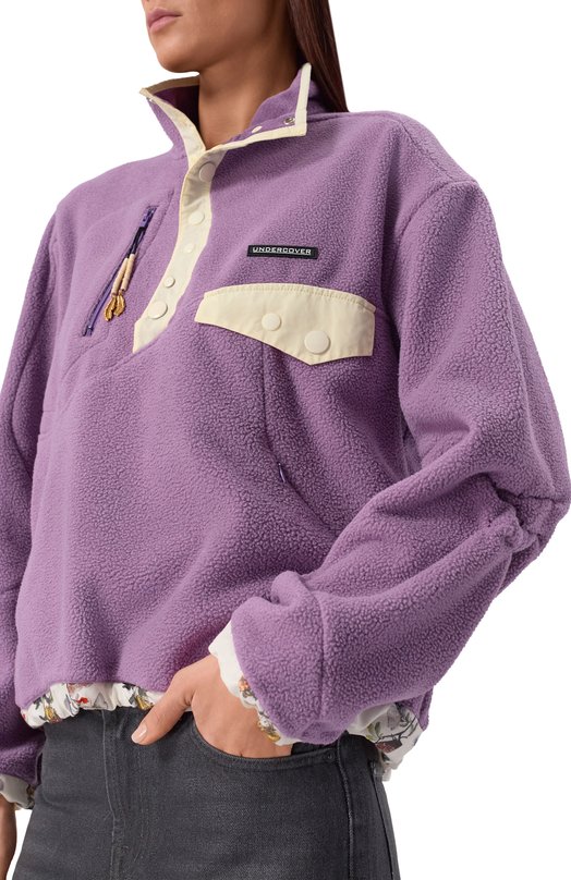 Свитшот Undercover UC2E1202 Сиреневый  UC2E1202 Фото 5