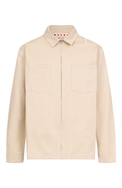 Хлопковая куртка-рубашка MARNI, арт. CUMU0297S0/UTC311, фото 1