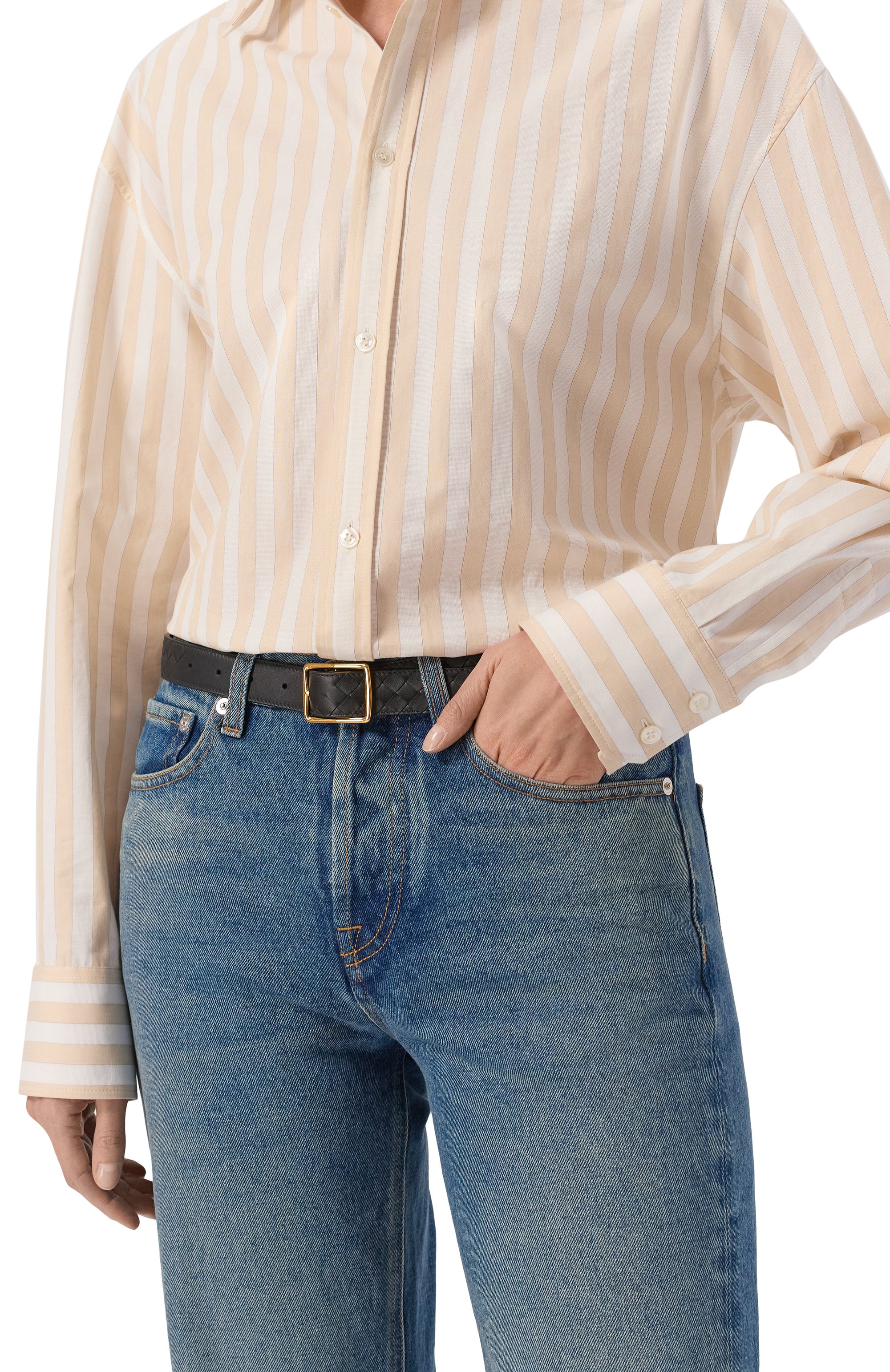 Двусторонний ремень BOTTEGA VENETA, арт. 855244/V5N22, фото 2