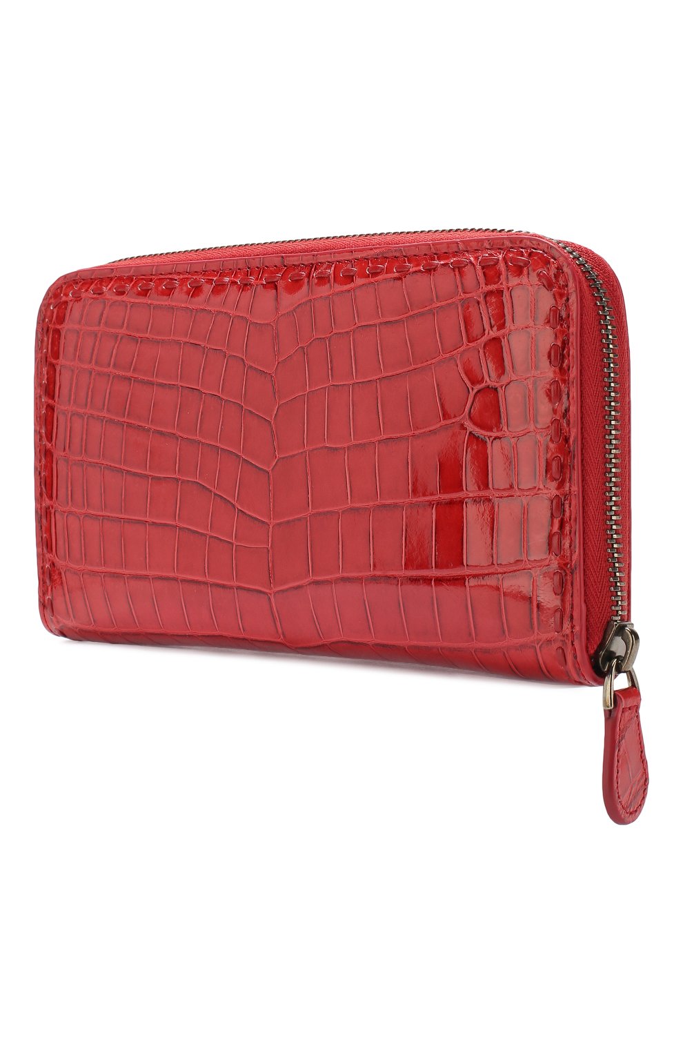 Кошелек из кожи крокодила на молнии BOTTEGA VENETA, арт. 114076/VBGH1/CNIL, фото 2