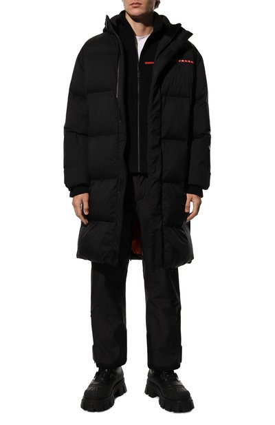 Кожаные сапоги PRADA, арт. 2UE014-3A6N-F0002-A000, фото 2