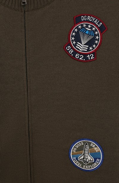 Шерстяной кардиган DOLCE & GABBANA, арт. L4KW27/JAVNF/8-14, фото 3