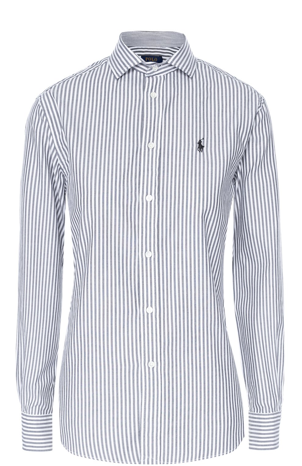 Хлопковая блуза в полоску с вышитым логотипом бренда POLO RALPH LAUREN, арт. V33/IJ072/BJ073, фото 1
