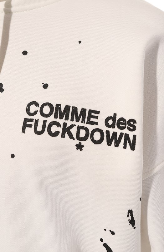 фото Хлопковое худи comme des fuckdown