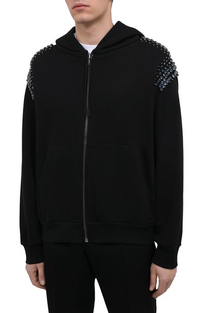 Хлопковая толстовка PRADA, арт. UJL203-1ZYW-F0002-212, фото 3