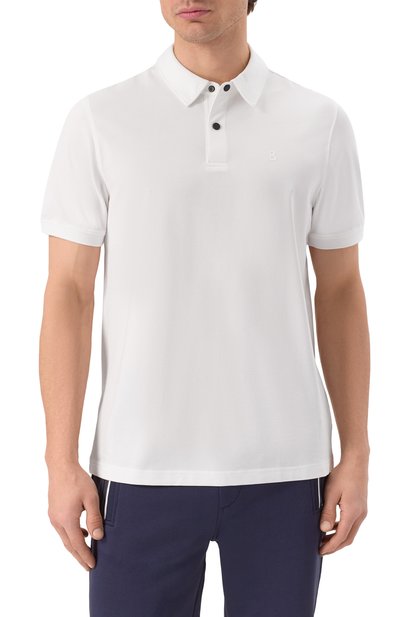 Поло BOGNER белого цвета по цене 15400 руб., арт. 58162727, фото 3 Поло BOGNER, арт. 58162727, фото 3