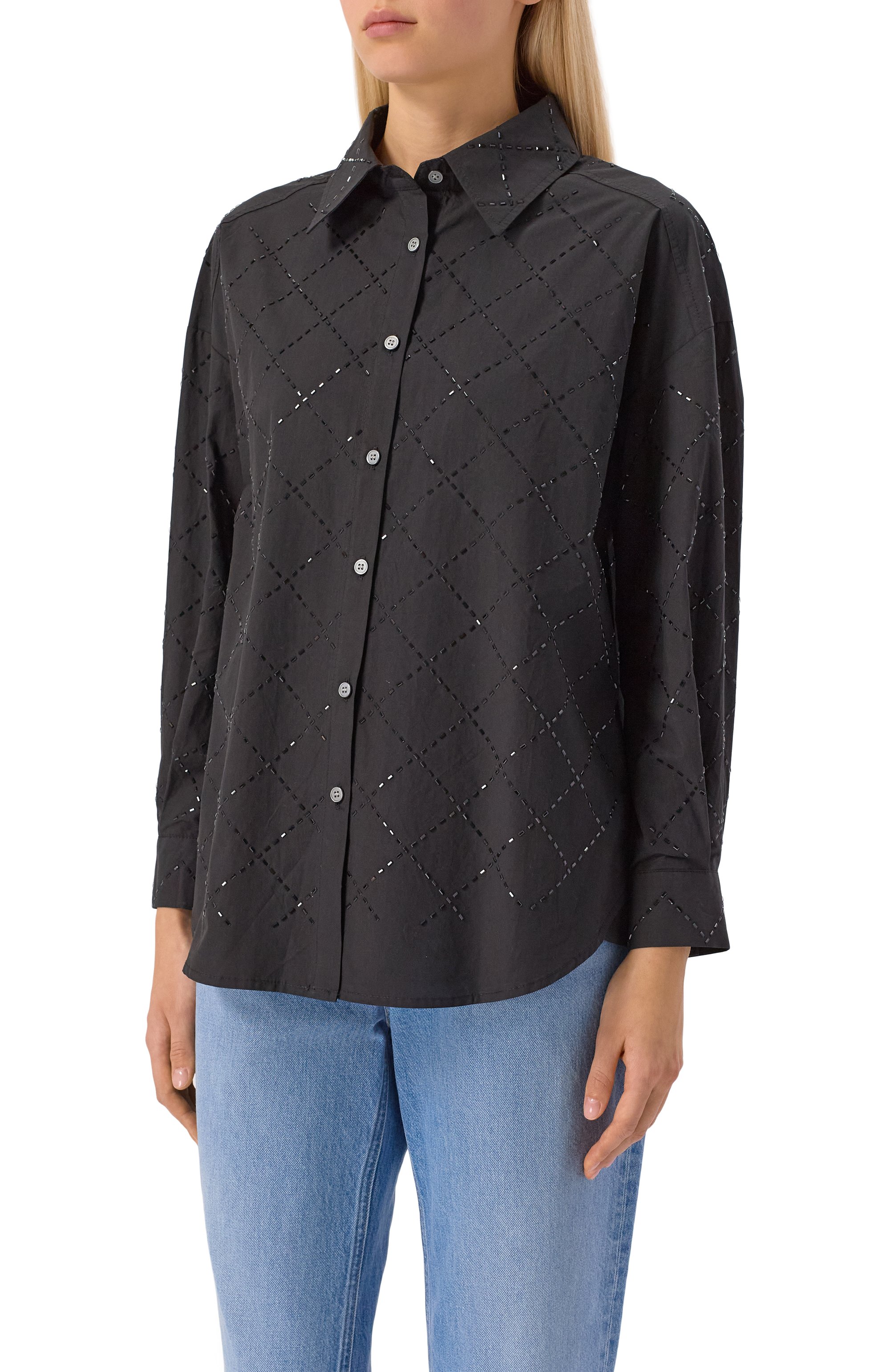 Хлопковая рубашка SEVEN LAB, арт. 225-C-W-15-90-102, фото 3