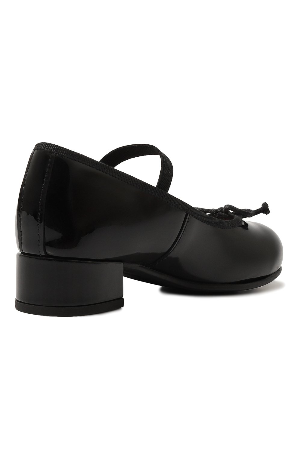 Кожаные туфли PRETTY BALLERINAS черного цвета по цене 18550 руб., арт. 48401, фото 3 Кожаные туфли PRETTY BALLERINAS, арт. 48401, фото 3