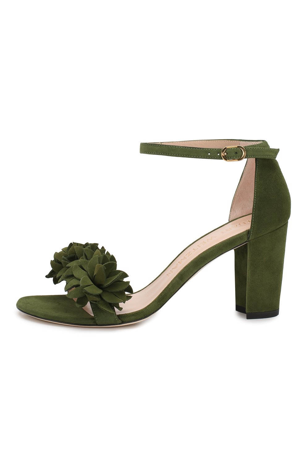 Замшевые босоножки STUART WEITZMAN, арт. S6137, фото 3