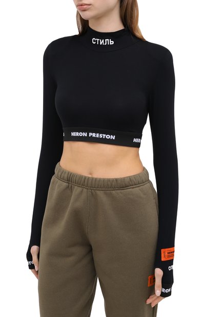 Пуловер из вискозы HERON PRESTON черно-белого цвета по цене 22850 руб., арт. HWAD020E20JER0011001, фото 3 Пуловер из вискозы HERON PRESTON, арт. HWAD020E20JER0011001, фото 3