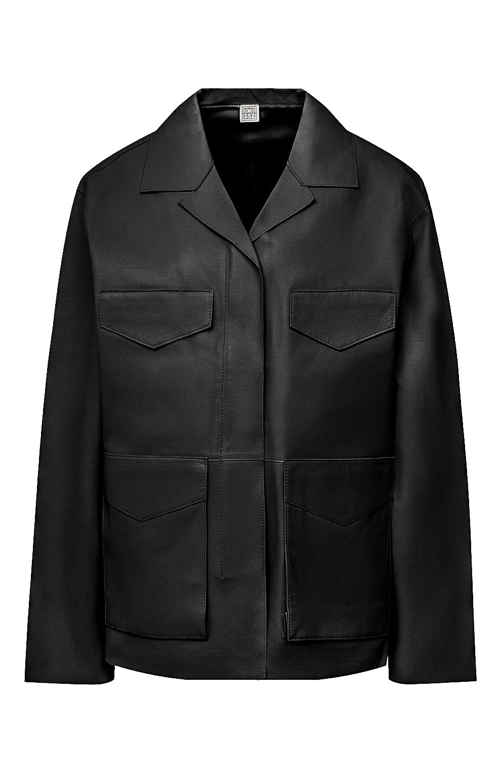 Кожаная куртка TOTEME, арт. AVIGN0N LEATHER JACKET 203-104-702, фото 1