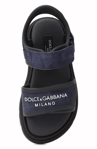 Кожаные сандалии DOLCE & GABBANA, арт. DL0085/A4434/24-28, фото 4