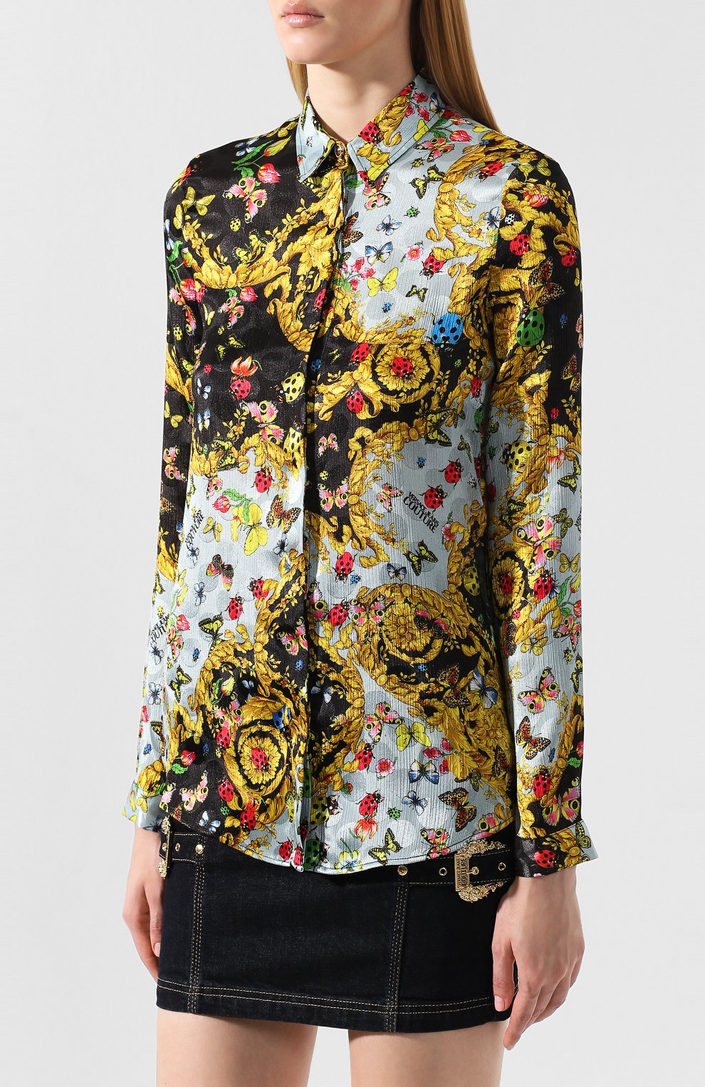 Рубашка с принтом VERSACE JEANS COUTURE, арт. B0HUA603-UDP201/S0535, фото 3