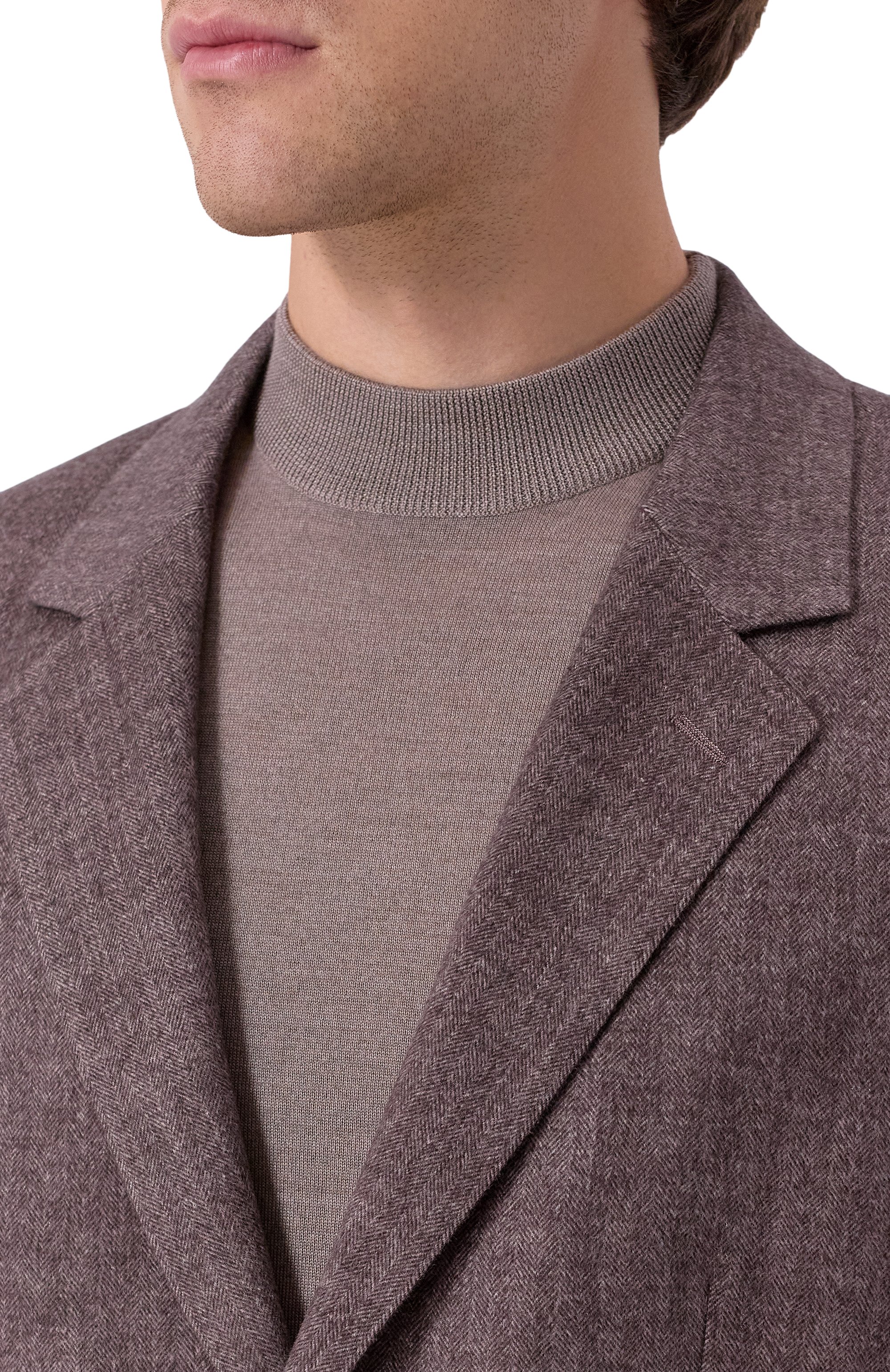 Пиджак из шерсти и шелка 12 STOREEZ, арт. 133339, фото 6