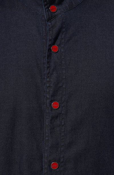 Хлопковая рубашка KITON, арт. UMCMARH08859, фото 5