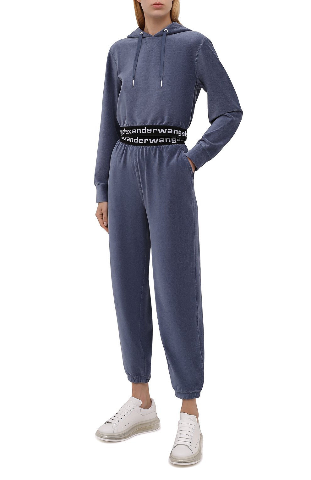 Вельветовое худи ALEXANDERWANG.T, арт. 4CC1211197, фото 2