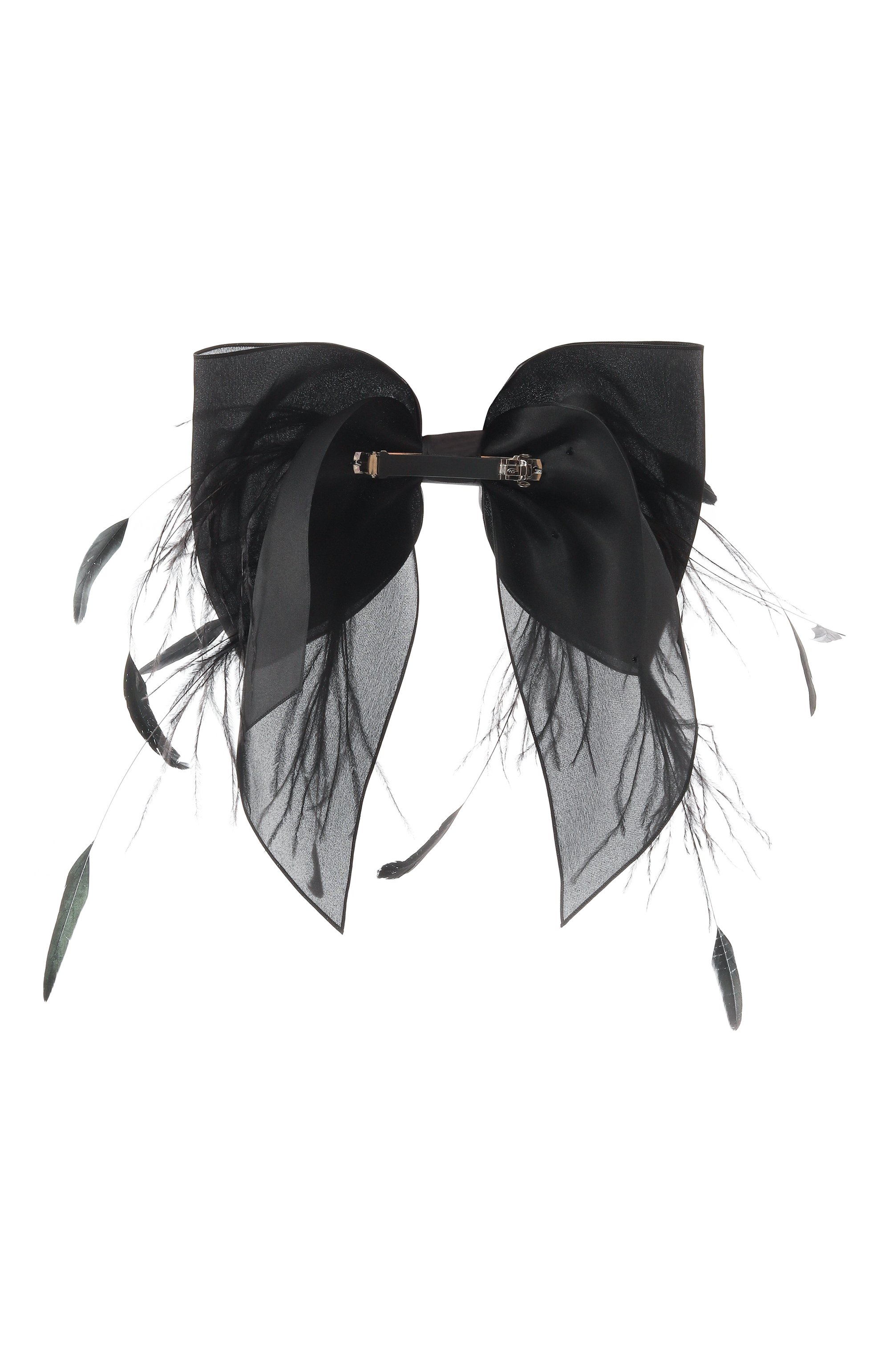 Бант PANFIL черного цвета по цене 25000 руб., арт. 0-X0-PLUM, фото 3 Бант PANFIL, арт. 0-X0-PLUM, фото 3