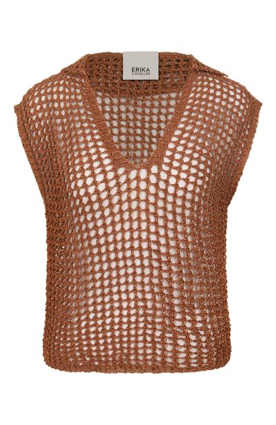 Женский топ из вискозы ERIKA CAVALLINI, арт. P5SC03