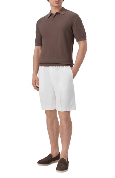 Шорты изо льна и хлопка BRIONI, арт. RP3G0L/PA106, фото 2