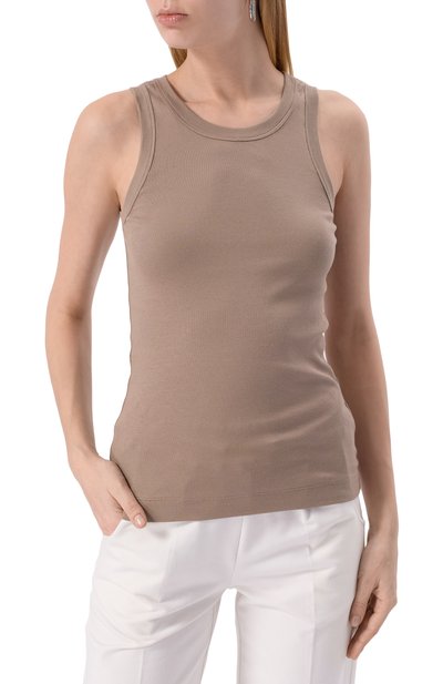 Хлопковая майка BRUNELLO CUCINELLI, арт. M0TC8FX230, фото 3