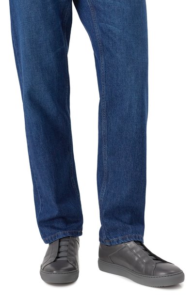 Кожаные кеды DOUCAL'S, арт. DU3407R0GEUF2142, фото 3