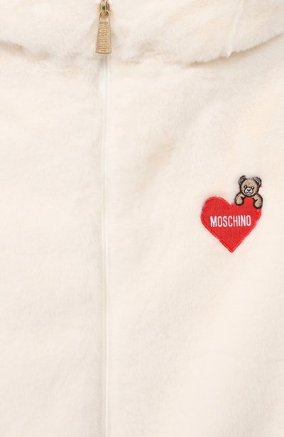 Жилет из экомеха MOSCHINO, арт. HDS059/LIA02_001, фото 3