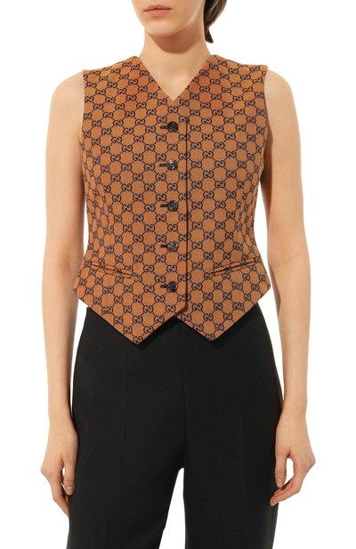 Хлопковый жилет GUCCI, арт. 663822 ZAF4S, фото 3