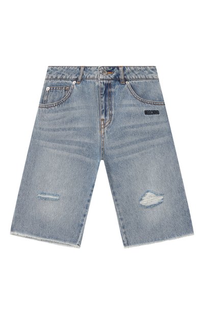 Джинсовые шорты MOSCHINO, арт. HUQ02J/L0E35