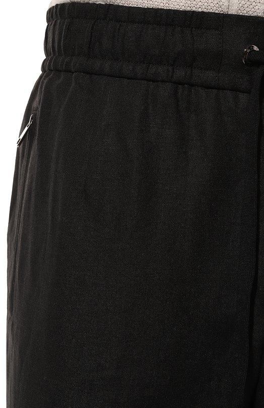 Хлопковые брюки Dolce & Gabbana GYACET/FUEAJ Чёрный  GYACET/FUEAJ Фото 5